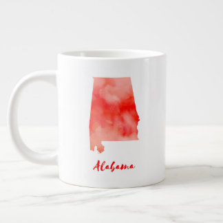 Wasserfarbe Alabama Vereinigtes Staaten Jumbo-Tasse