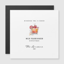 Wasserfarbe Alte modische Weihnachtsjubeln