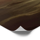 Wasserfarbe alte Piratenschiff Mauer Poster (Ecke)