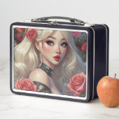 Wasserfarbe Anime Metal Lunchbox (Beispiel)