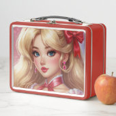 Wasserfarbe Anime Metal Lunchbox (Beispiel)