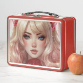 Wasserfarbe Anime Metal Lunchbox (Beispiel)