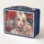 Wasserfarbe Anime Metal Lunchbox (Vorderseite)