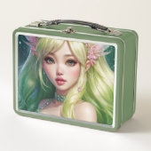 Wasserfarbe Anime Metal Lunchbox (Vorderseite)