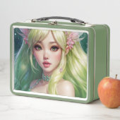 Wasserfarbe Anime Metal Lunchbox (Beispiel)
