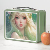 Wasserfarbe Anime Metal Lunchbox (Beispiel)