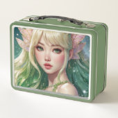 Wasserfarbe Anime Metal Lunchbox (Rückseite)