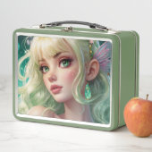 Wasserfarbe Anime Metal Lunchbox (Beispiel)