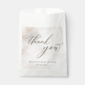 Wasserfarbe auf Cloud 9 Babydusche Geschenktütchen (Vorderseite)