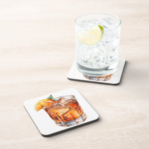 WASSERFARBE AUF DEN FELSEN GETRÄNKEUNTERSETZER