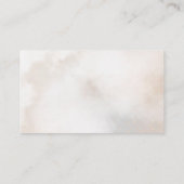 Wasserfarbe auf Wolke 9 Windelwinddusche Begleitkarte (Rückseite)