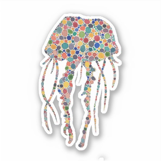 Wasserfarbe Aufkleber (Vorderseite)