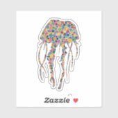 Wasserfarbe Aufkleber (Blatt)