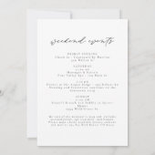 Wasserfarbe Austin, Texas City Skyline Zielort Einladung (Rückseite)