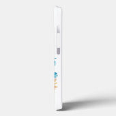 Wasserfarbe Bad Monkey iPhone 13 Hüllen (Rückseite / Links)