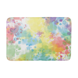 Wasserfarbe Badematte