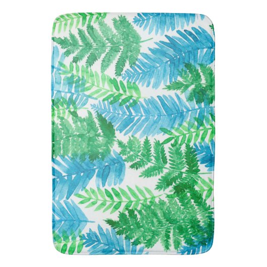 Wasserfarbe Badematte (Vorderseite Vertikal)