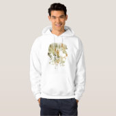 Wasserfarbe, Bärenkunst Hoodie (Vorne ganz)