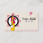 Wasserfarbe Beste stilvolle Trendy Visitenkarte (Vorderseite)