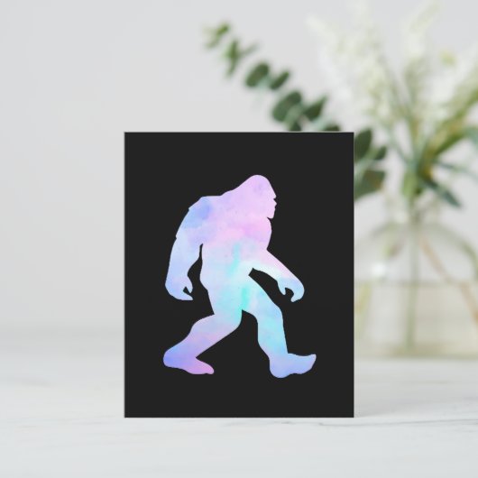 Wasserfarbe Bigfoot (Stehend Vorderseite)