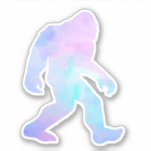 Wasserfarbe Bigfoot Aufkleber (Vorderseite)