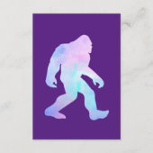 Wasserfarbe Bigfoot Begleitkarte (Vorderseite)
