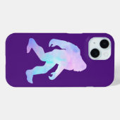 Wasserfarbe Bigfoot Case-Mate iPhone Hülle (Rückseite (Horizontal))