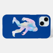 Wasserfarbe Bigfoot Case-Mate iPhone Hülle (Rückseite (Horizontal))