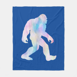 Wasserfarbe Bigfoot Fleecedecke