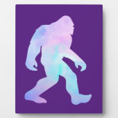 Wasserfarbe Bigfoot Fotoplatte (Vorderseite)