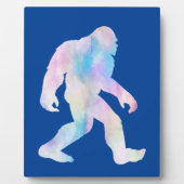 Wasserfarbe Bigfoot Fotoplatte (Vorderseite)