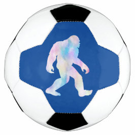 Wasserfarbe Bigfoot Fußball