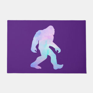 Wasserfarbe Bigfoot Fußmatte