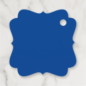 Wasserfarbe Bigfoot Geschenkanhänger (Rückseite)