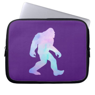 Wasserfarbe Bigfoot Laptopschutzhülle