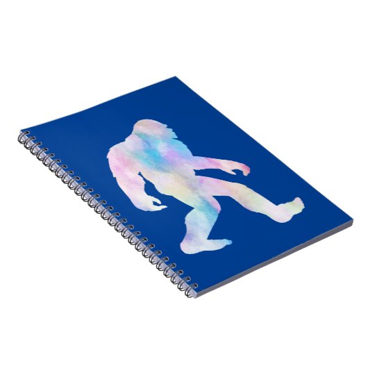 Wasserfarbe Bigfoot Notizblock (Rechte Seite)