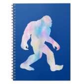 Wasserfarbe Bigfoot Notizblock (Vorderseite)