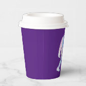 Wasserfarbe Bigfoot Pappbecher (Rechts)