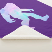 Wasserfarbe Bigfoot Sherpadecke (3/4)