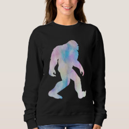 Wasserfarbe Bigfoot Sweatshirt