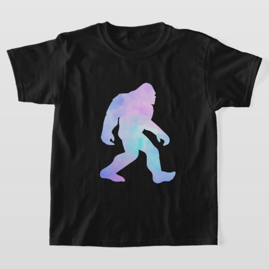Wasserfarbe Bigfoot T-Shirt (Ablage )
