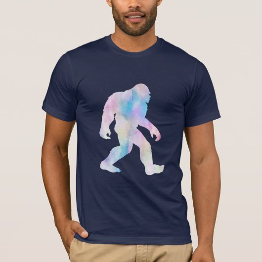Wasserfarbe Bigfoot T-Shirt (Vorderseite)