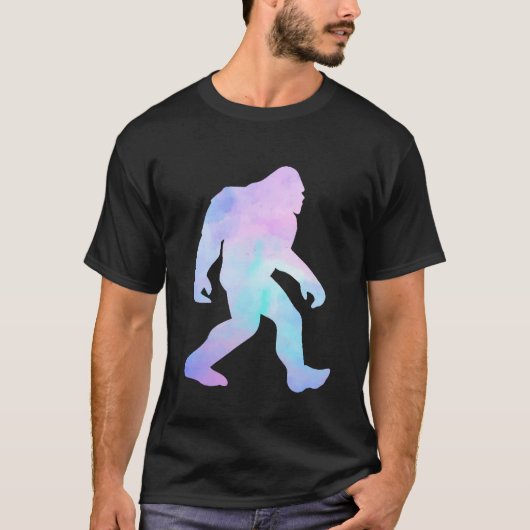Wasserfarbe Bigfoot T-Shirt (Vorderseite)