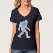 Wasserfarbe Bigfoot T-Shirt (Vorderseite)