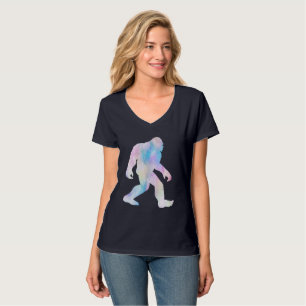 Wasserfarbe Bigfoot T-Shirt