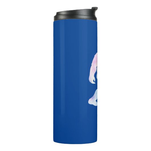 Wasserfarbe Bigfoot Thermosbecher (Nach links gedreht)