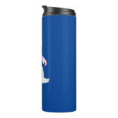 Wasserfarbe Bigfoot Thermosbecher (Nach rechts gedreht)