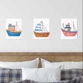 Wasserfarbe Bilderwand Sets (Schlafzimmer)