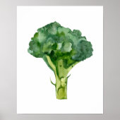 Wasserfarbe Bio Radieschen Poster (Vorne)