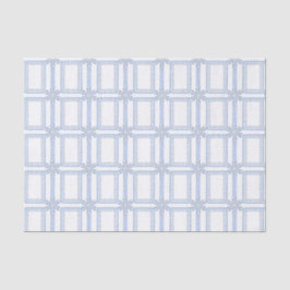 Wasserfarbe Blau Designer Schneeflocke Seidenpapier